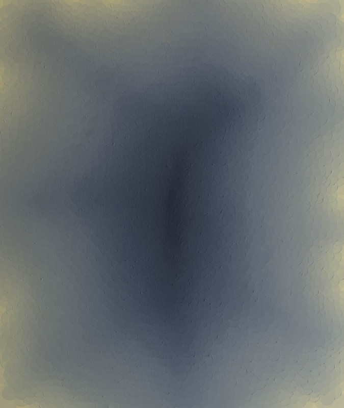 S/T, 2017, acrilico sobre lienzo, 130 x 110 cm.