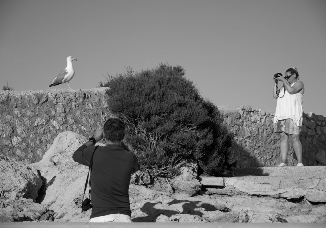 Eden, 2018, fotografia blanco y negro, 33 x 43 cm.