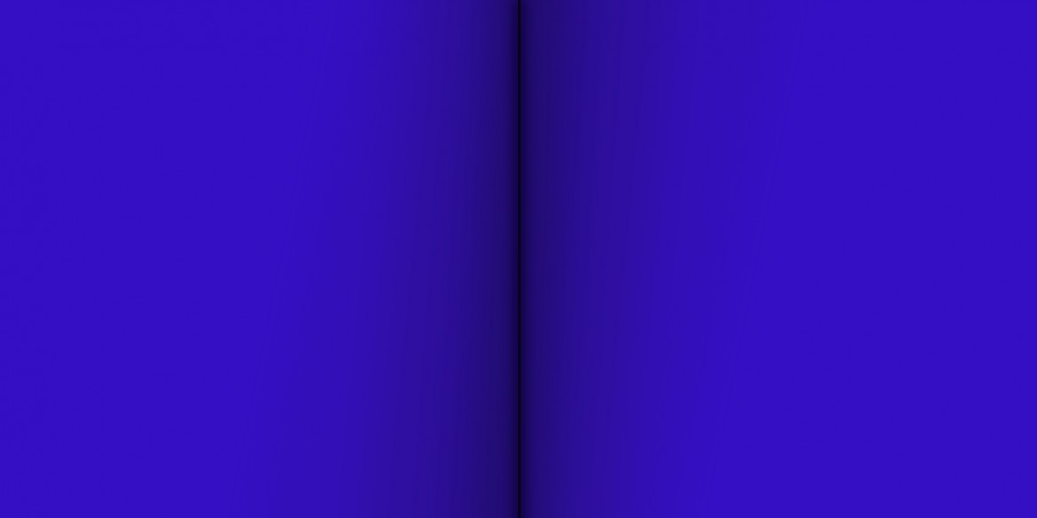 Blue Deneb, 2009, acrylic on canvas, 100 x 200 cm.