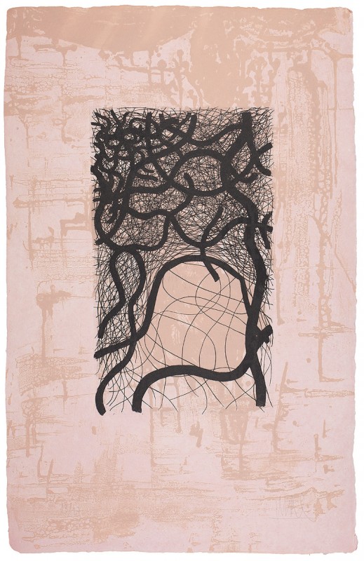 Campano. Serie Erotica, 1995-97, aguatinta, 86 x 55 cm.