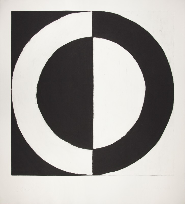 Jose Pedro Croft. S/T, 1997, aguafuerte, 124 x 112,5 cm.