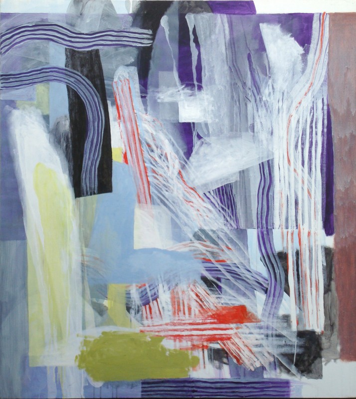 Untitled, 2000, acrylic on canvas, 150 x 135 cm.