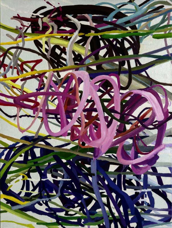 Jazz me blues, 2025, oil on canvas, 120 x 90 cm.