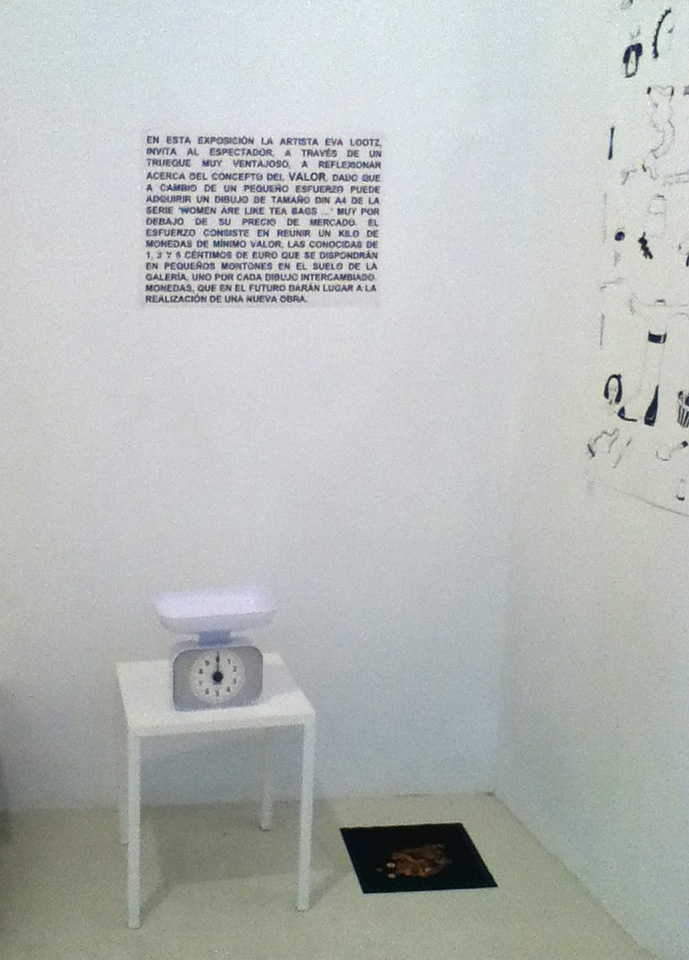 Vista de la exposición en la Galeria Maior de Palma, 2013