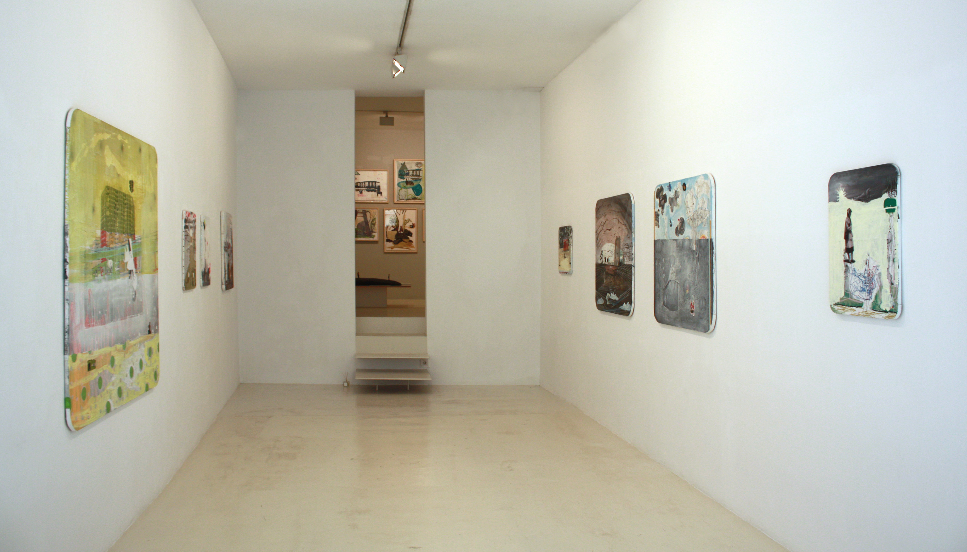 Vista de la exposición en la Galería Maior de Palma, 2012