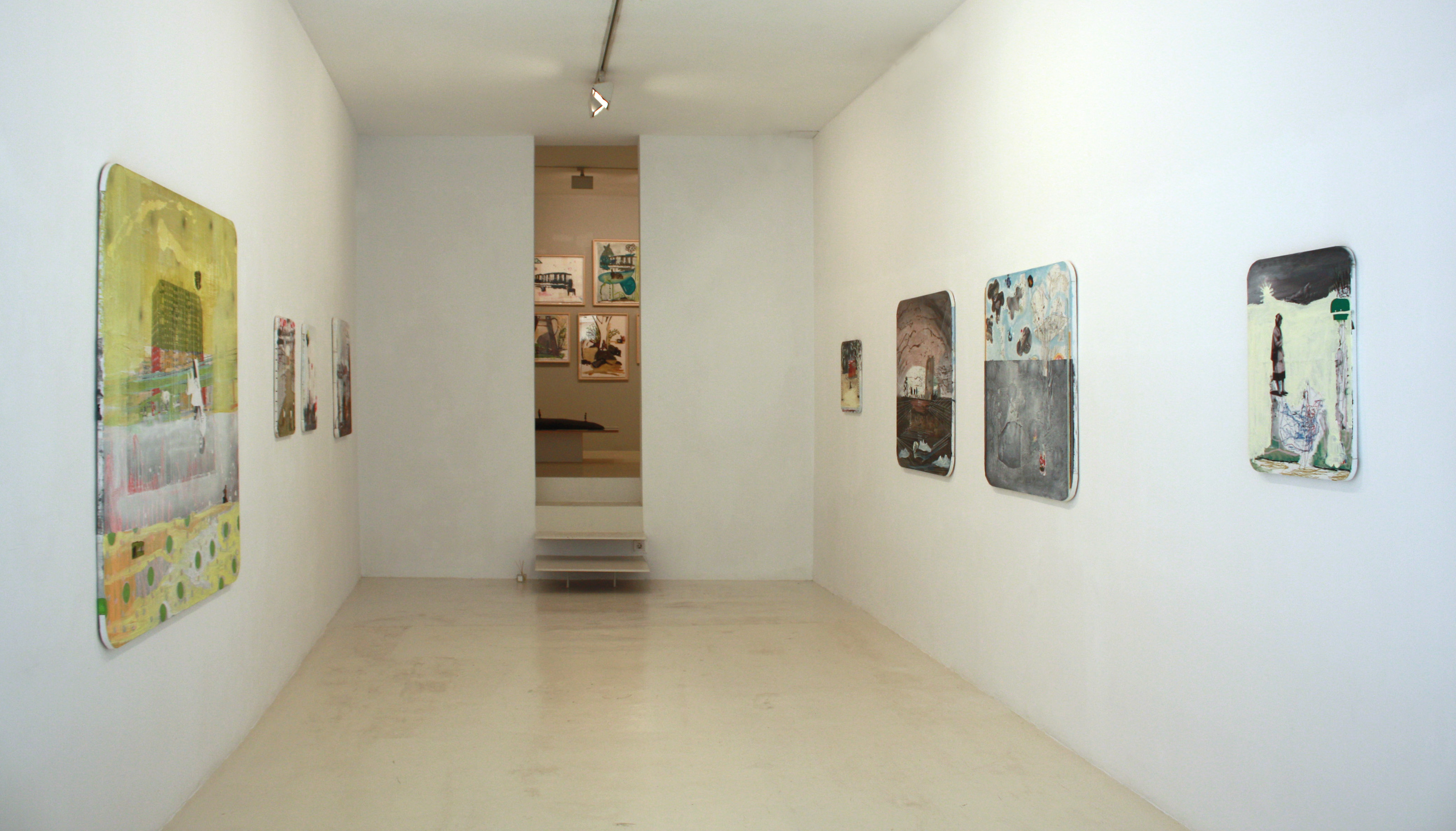 Exhibition view in the Galería Maior of Palma, 2012