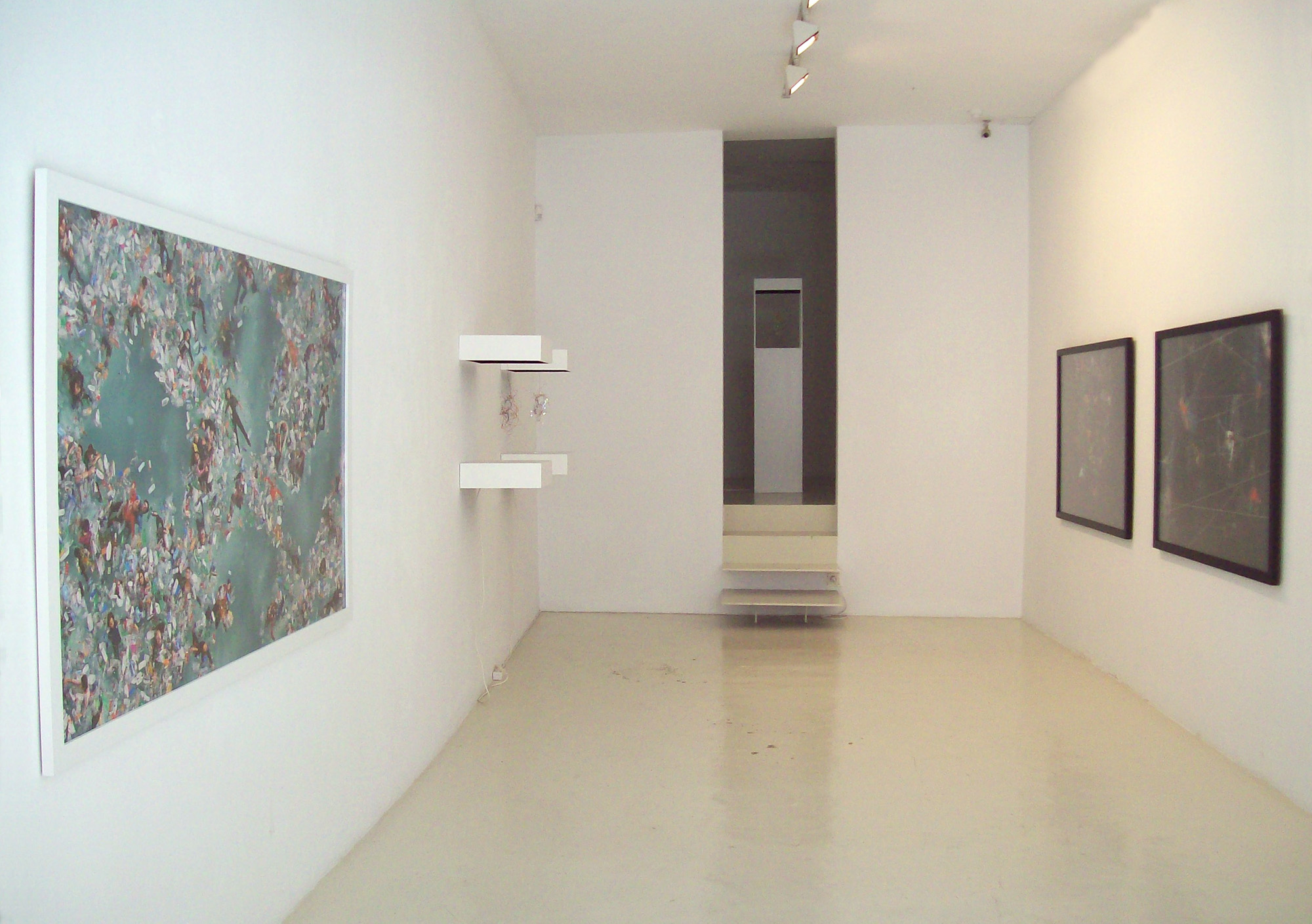 Vista de la exposición en la Galería Maior de Palma, 2011