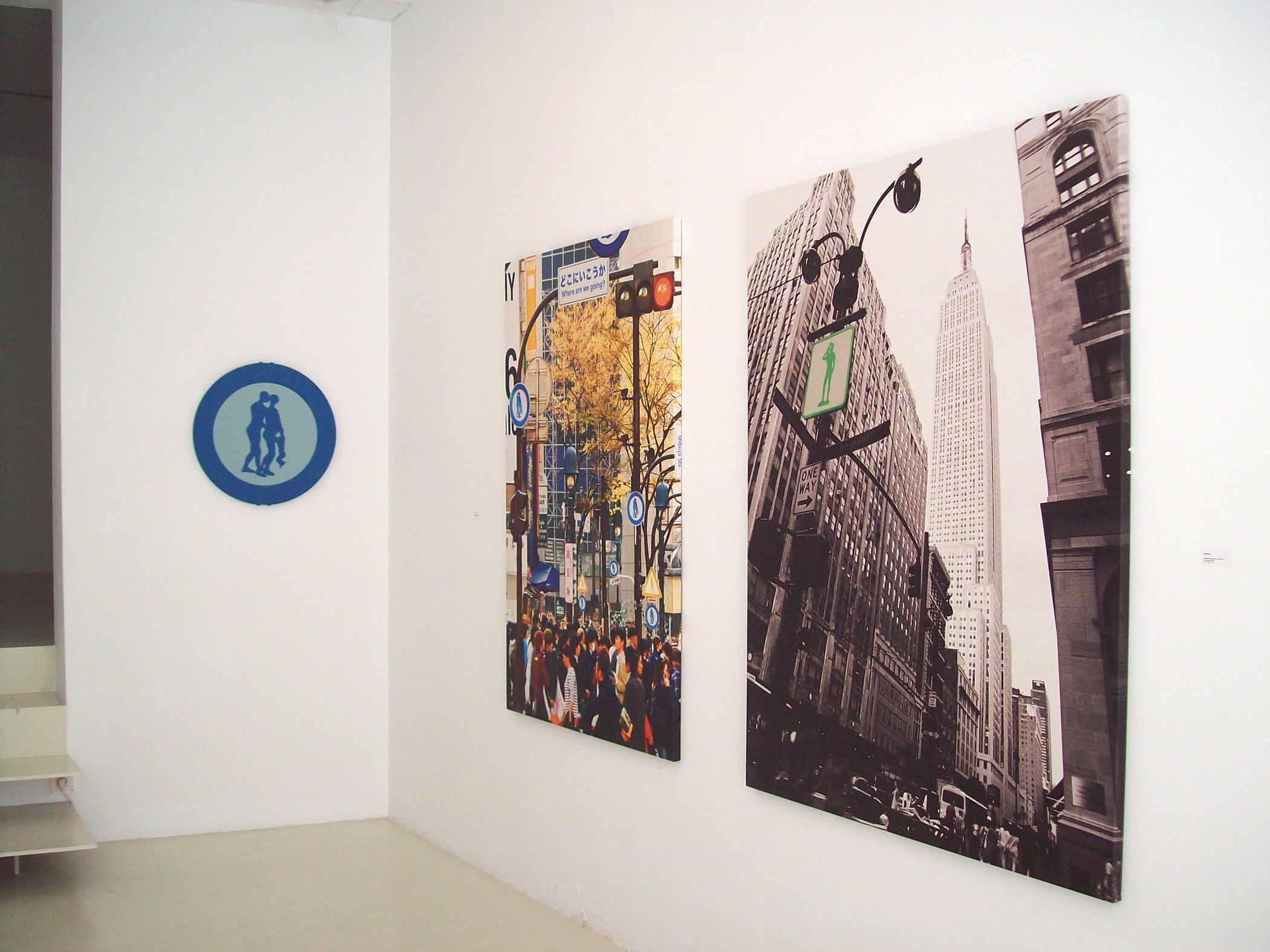 Vista de la exposición en la Galería Maior de Palma, 2011