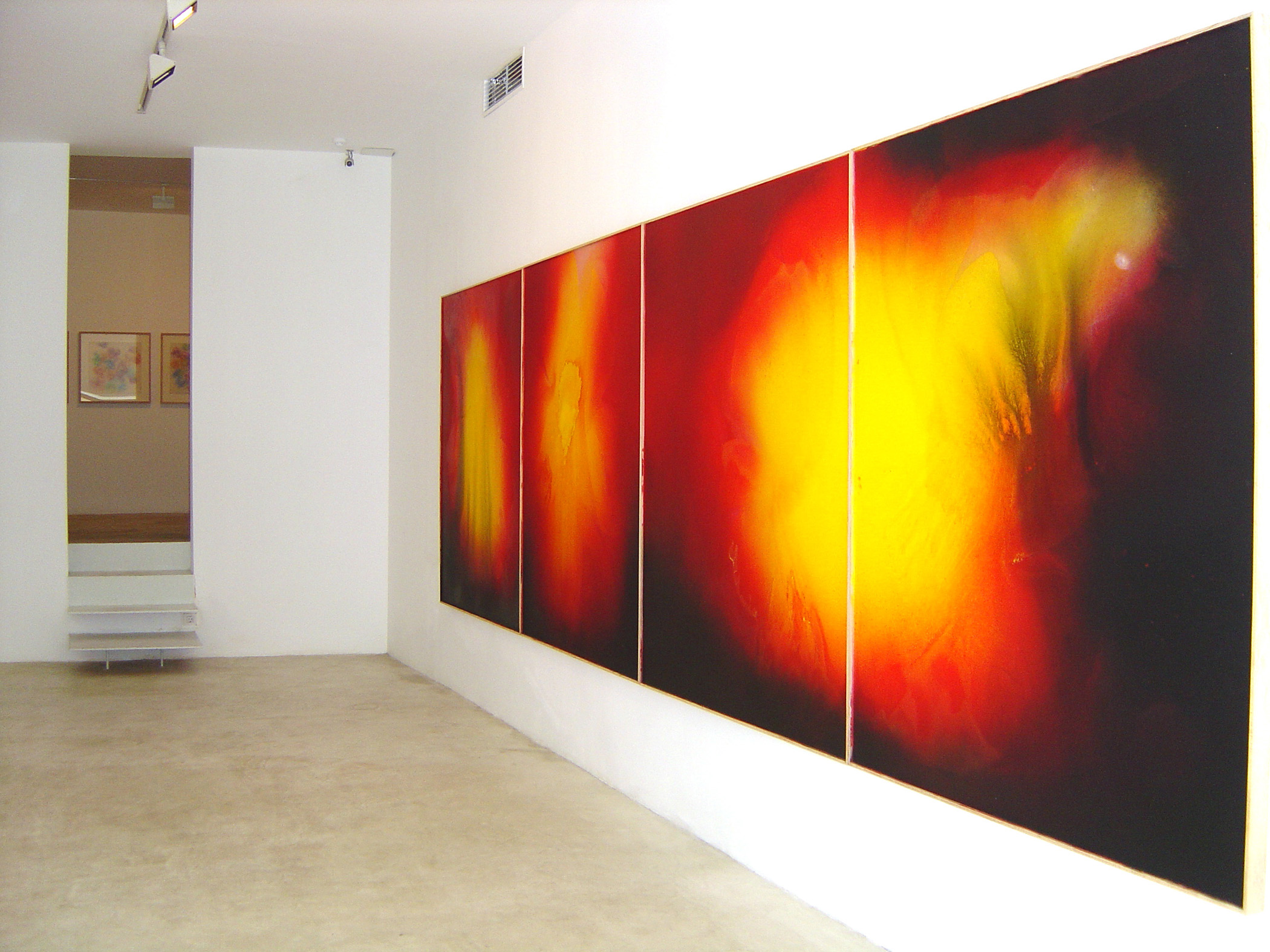 Vista de la exposición de Jose Maria Sicilia, 2004