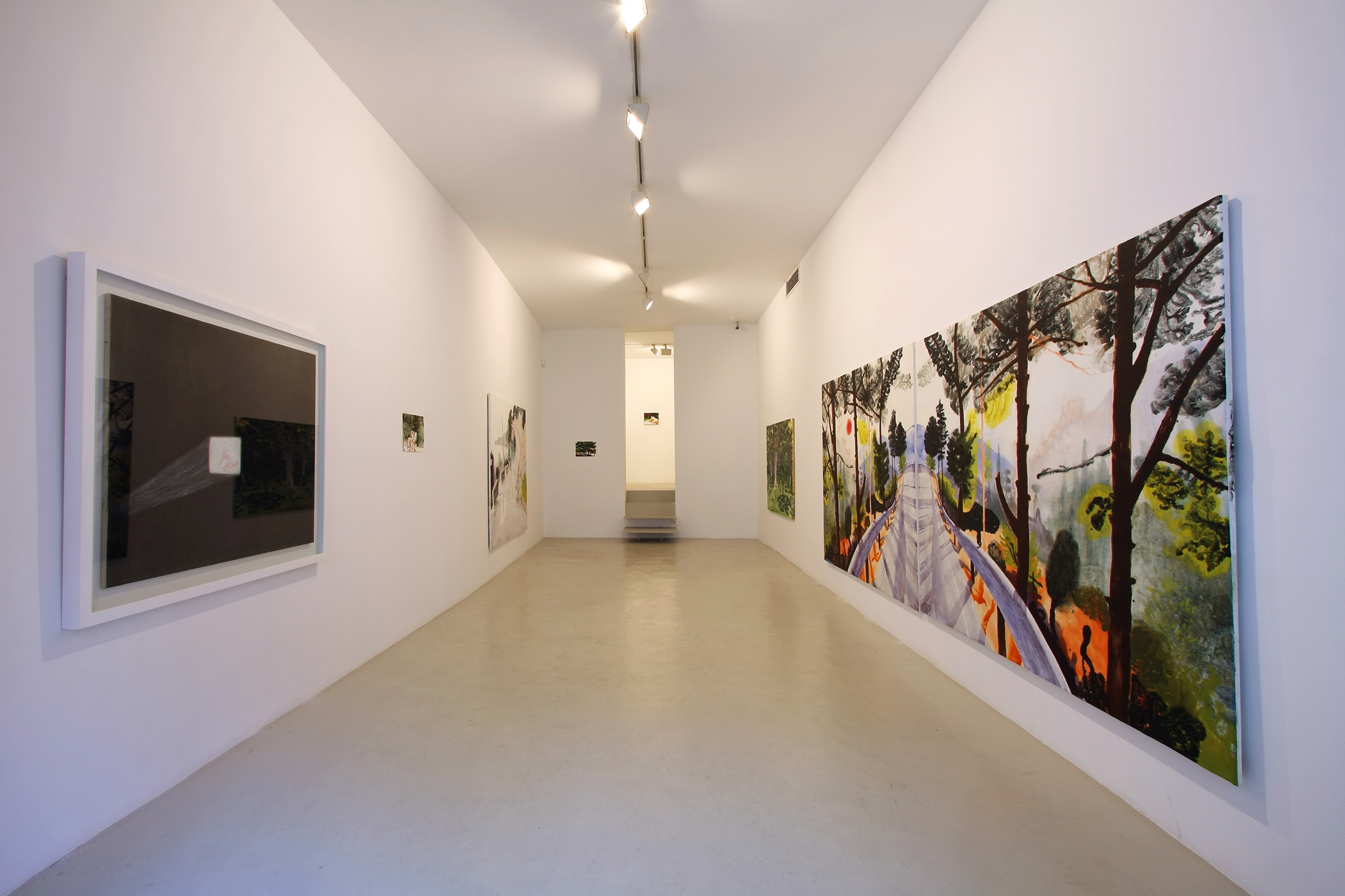 Exhibition view from Nicholas Woods, 2008