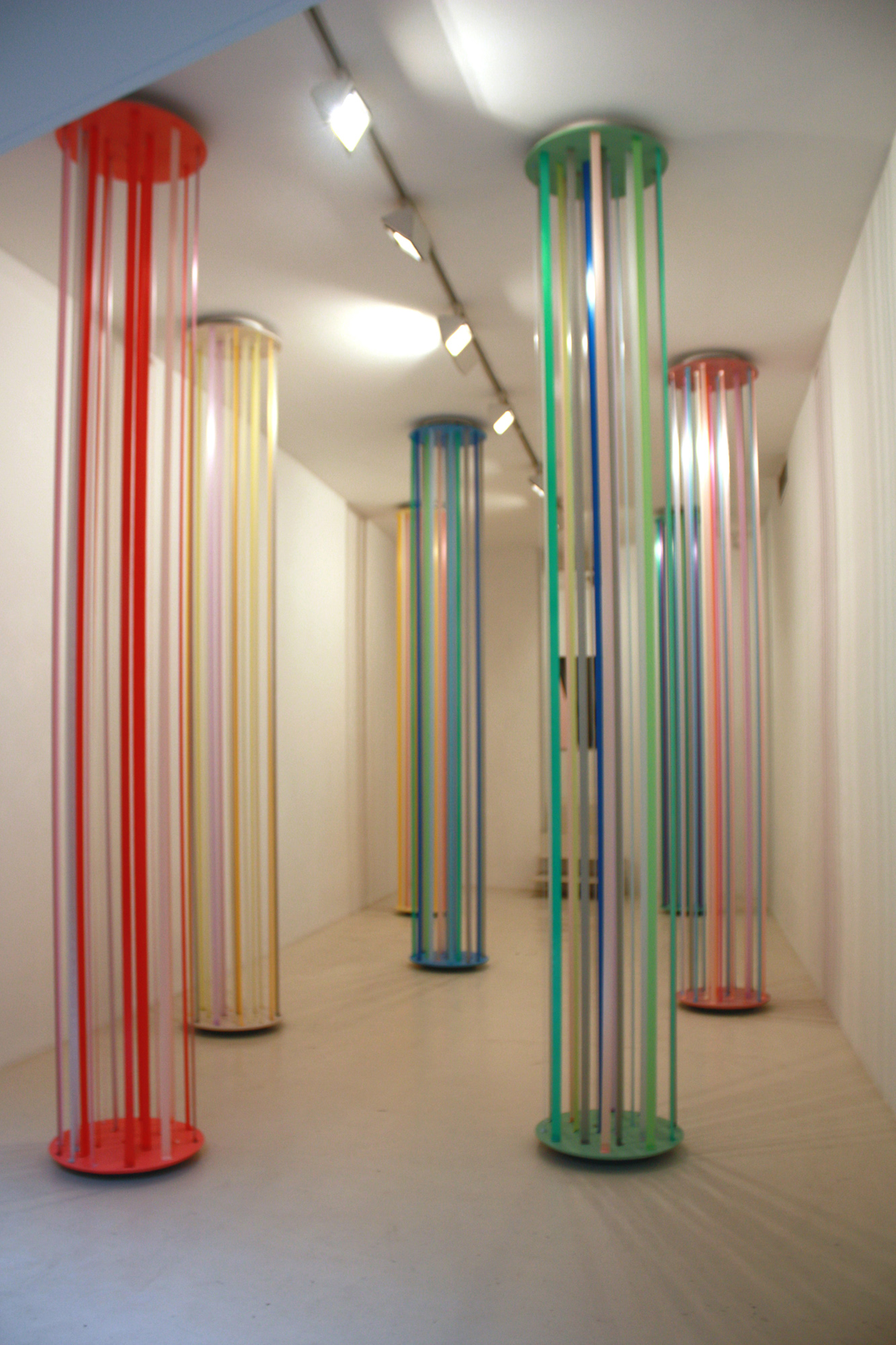 Vista de la exposición Memorias Imaginadas en la Galería de Palma, 2013