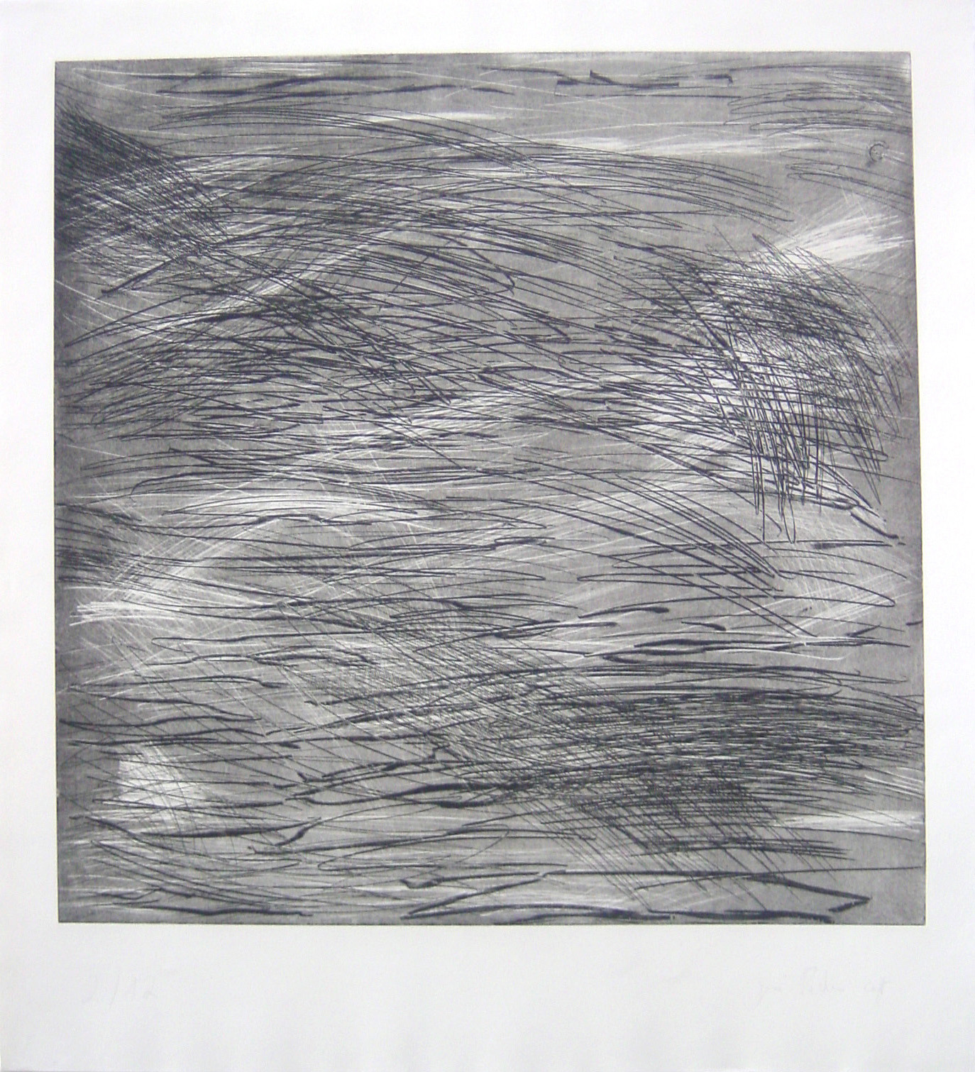 S/T, (ed.12), 1997, aguafuerte, 124 x 112,5 cm.