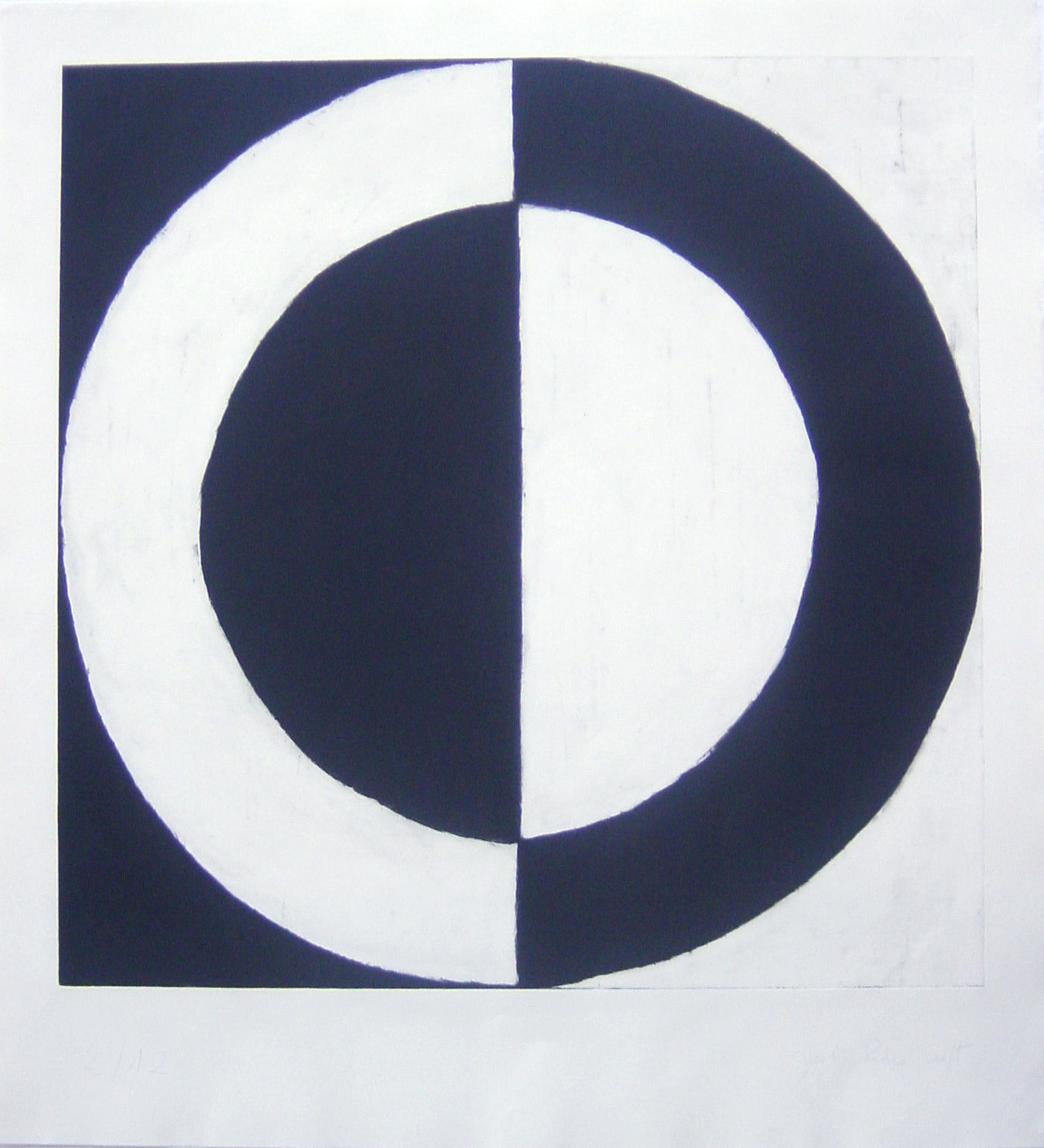 S/T, (ed.12), 1997, aguafuerte, 124 x 112,5 cm.