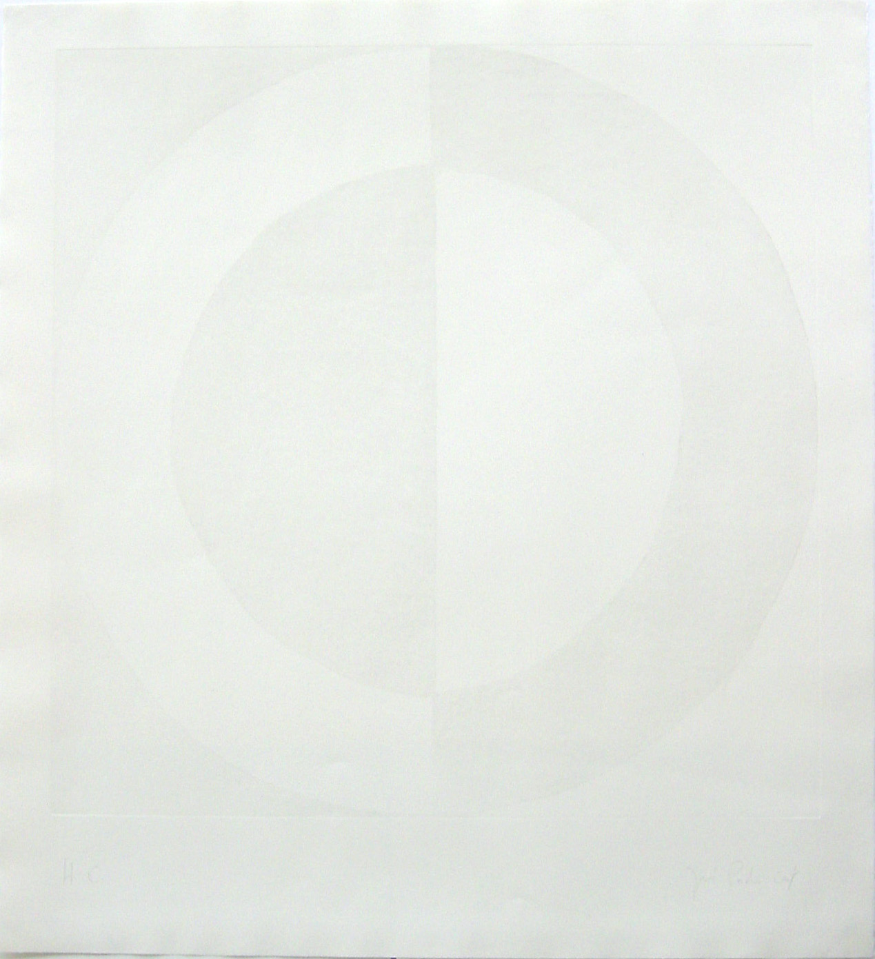 Untitled, (ed.12), 1997, etching, 124 x 112,5 cm.