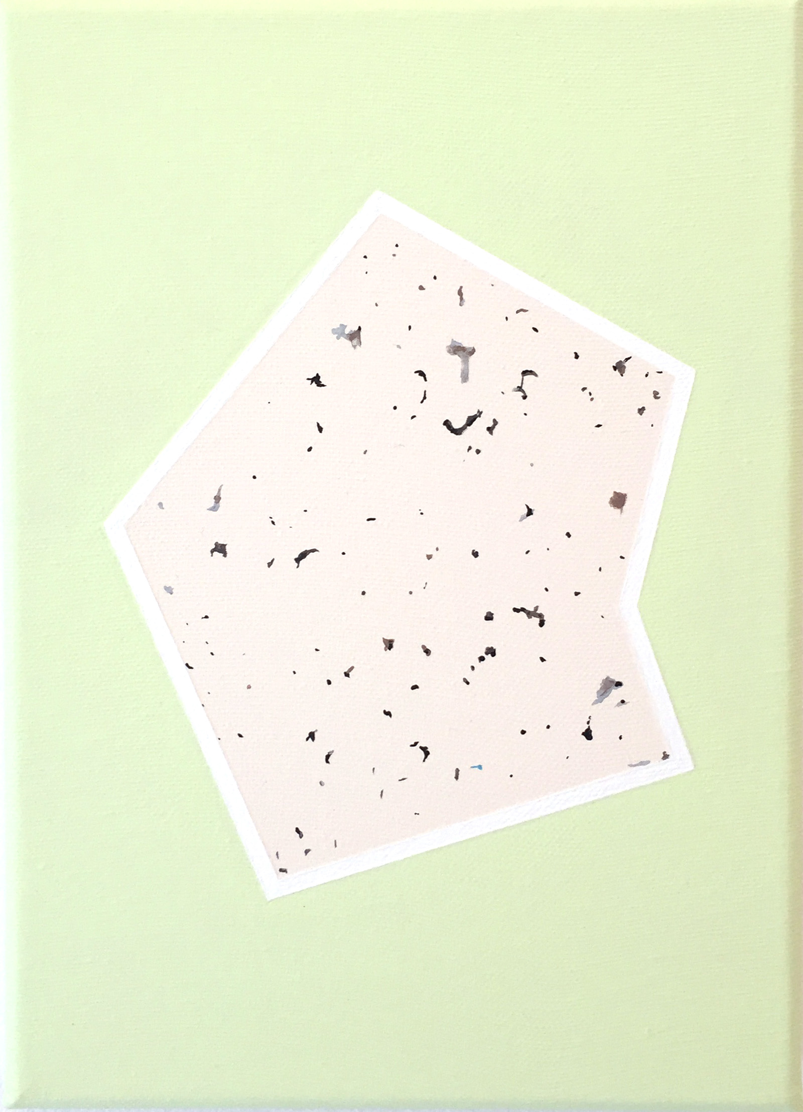 Untitled, 2015, acrylic on canvas, 27 x 19 cm.